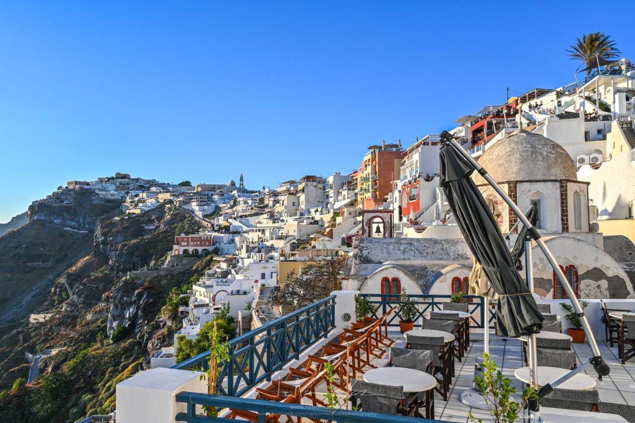 Delion View Hotel Fira  Bagian luar foto