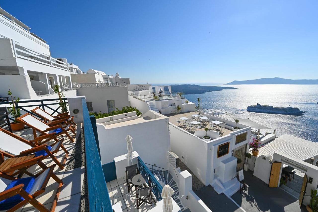 Delion View Hotel Fira  Bagian luar foto